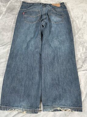 Vintage Joker Denim Jeans Mens 36 (Fits 34x29) Baggy Fit Distressed Y2K